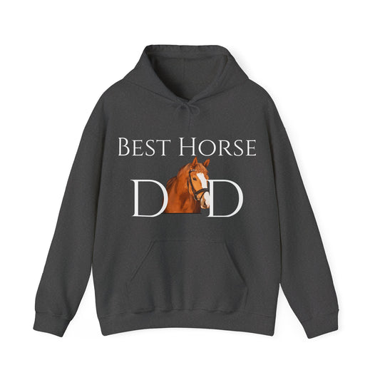 Best Horse Dad Custom Hooded Sweatshirt