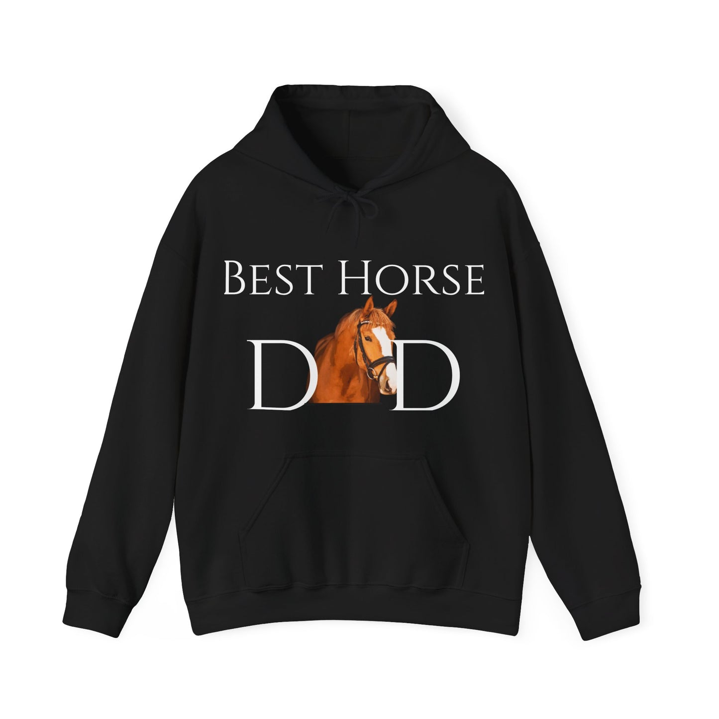 Best Horse Dad Custom Hooded Sweatshirt