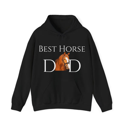 Best Horse Dad Custom Hooded Sweatshirt