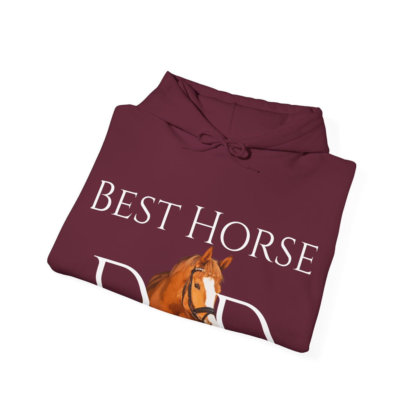 Best Horse Dad Custom Hooded Sweatshirt