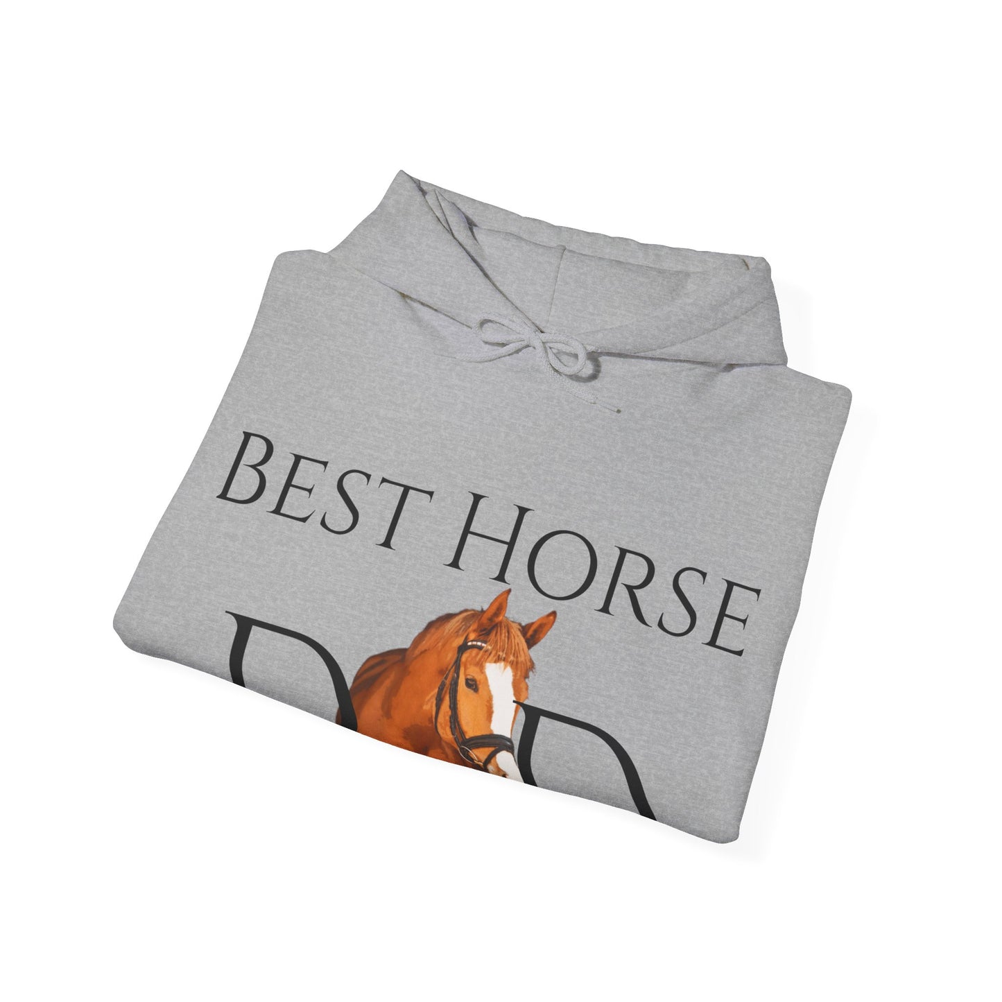 Best Horse Dad Custom Hooded Sweatshirt