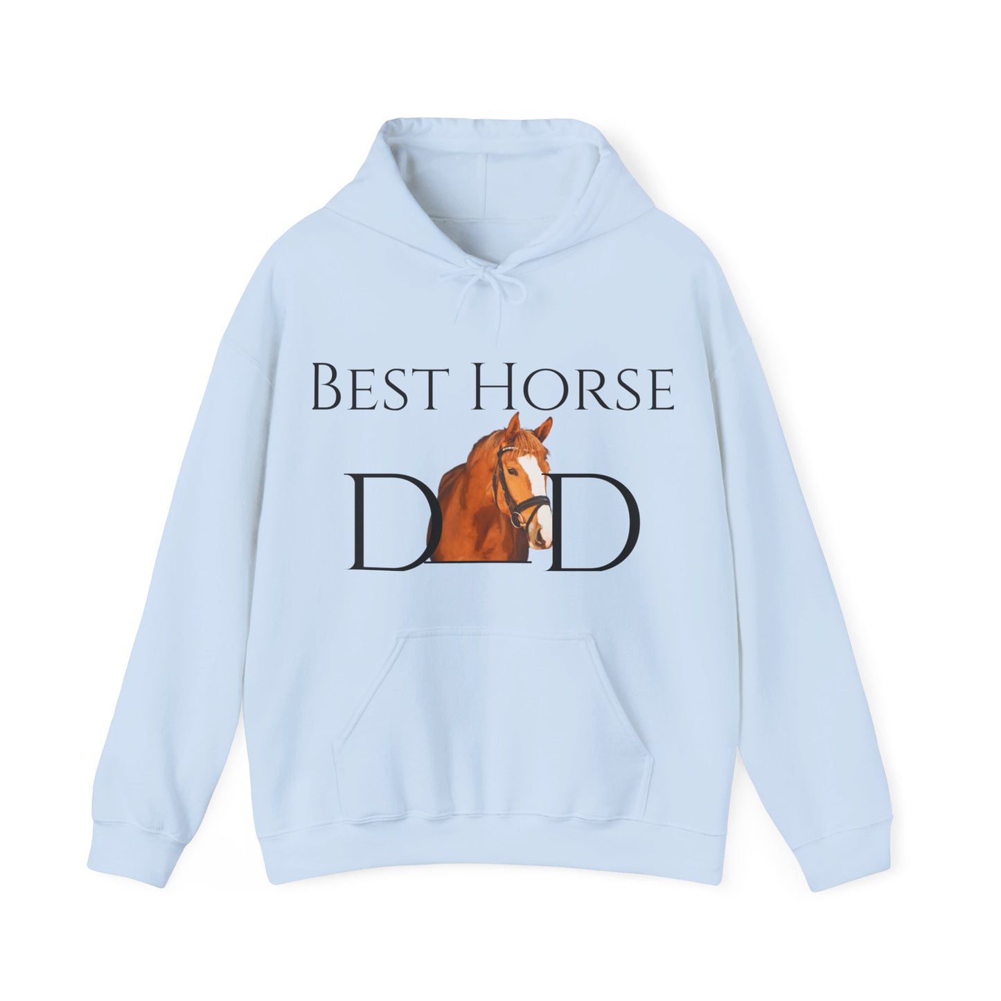 Best Horse Dad Custom Hooded Sweatshirt