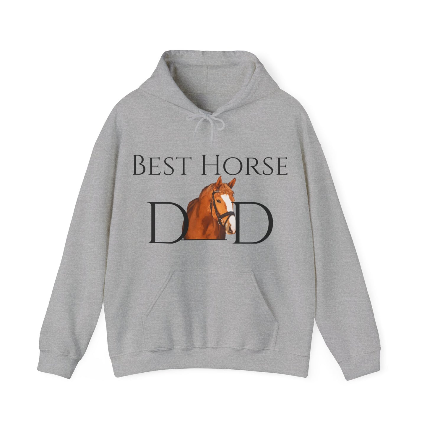 Best Horse Dad Custom Hooded Sweatshirt