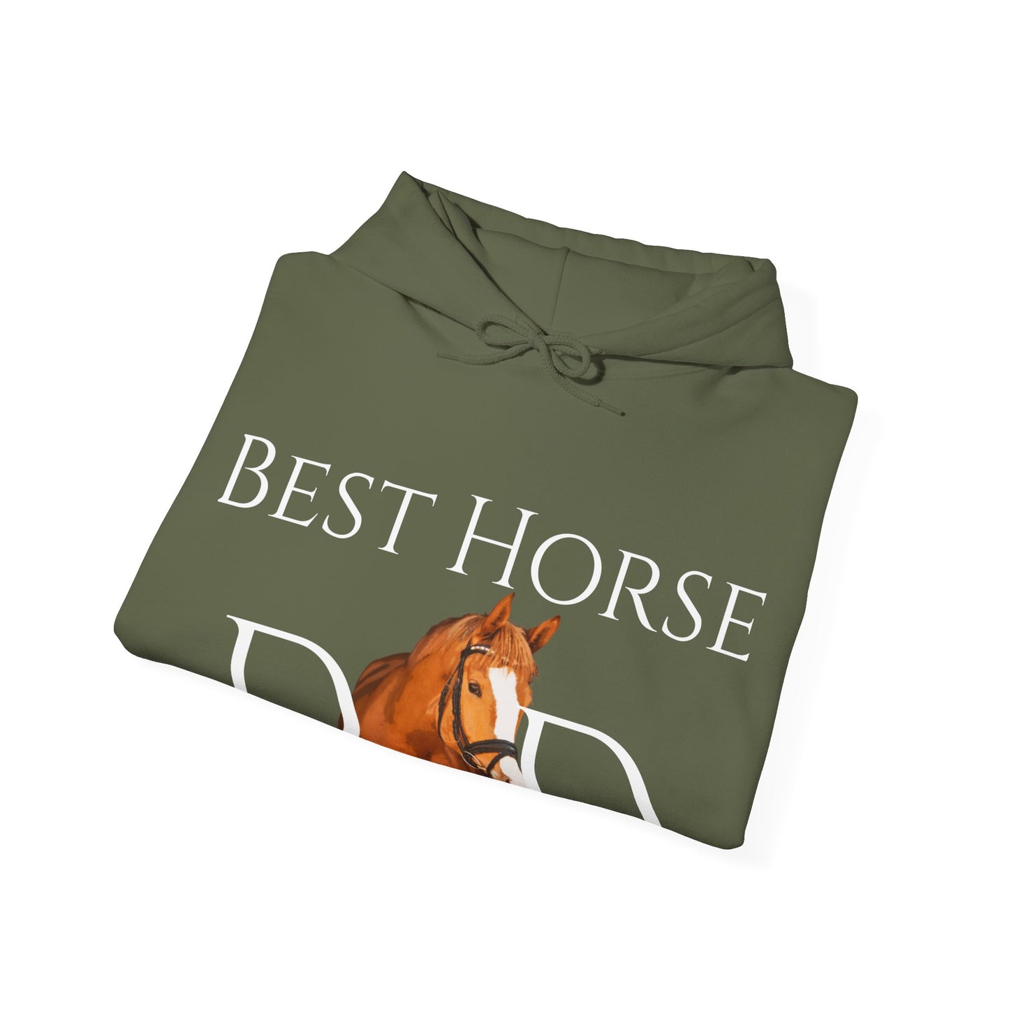 Best Horse Dad Custom Hooded Sweatshirt